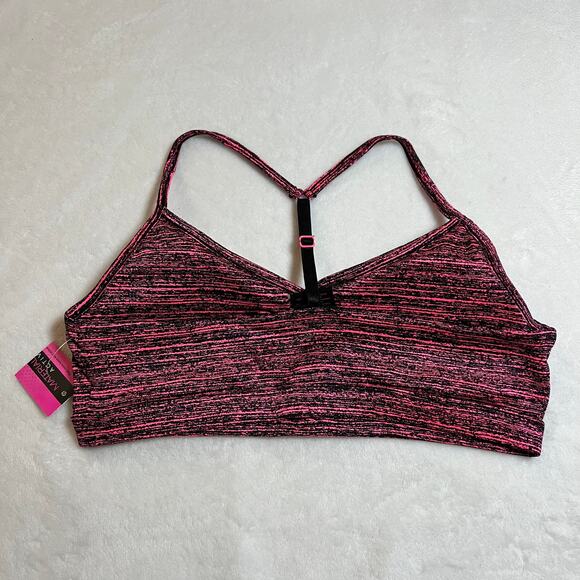BUNDLE (4) Material Girl Active Sports Bra Size X-Large NEW Workout Gym Active - Picture 10 of 11